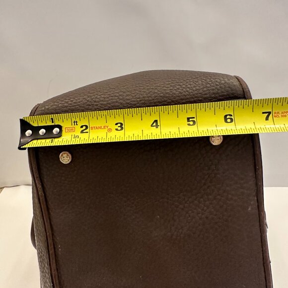 Tory Burch large Leather Tote Bag - Brown - Picture 13 of 14